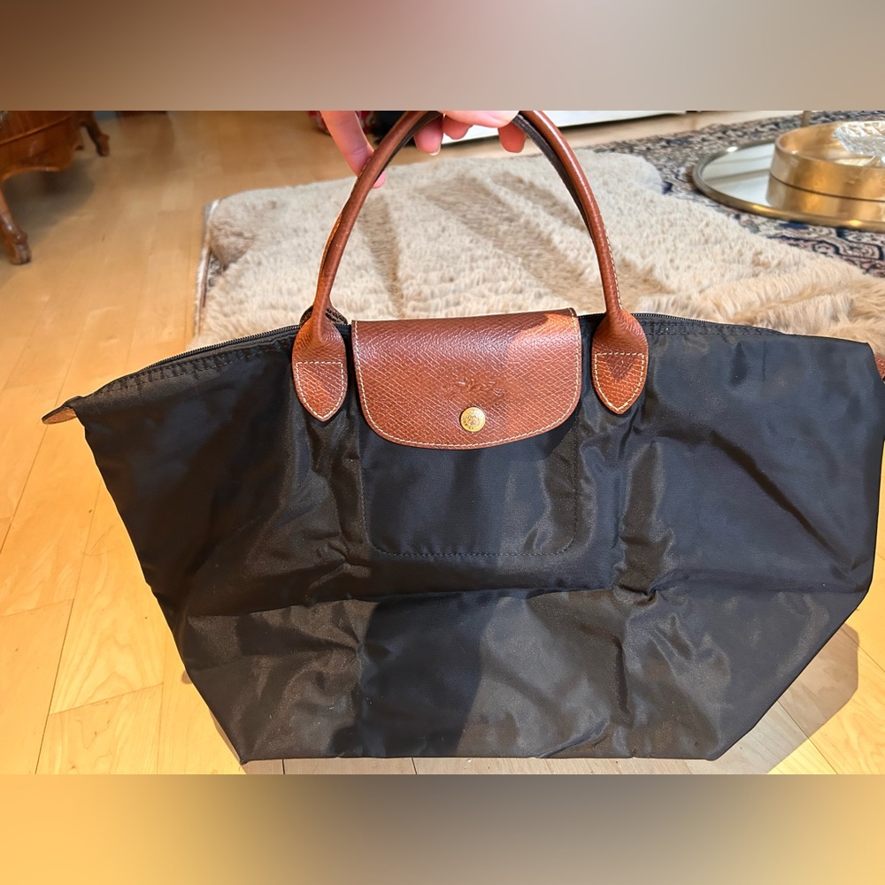 Longchamp Le Pliage M Style - Black nylon